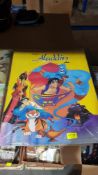 (R7E) Approx 250 X Disney Aladdin Poster (New)