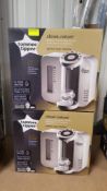 (R13C) Baby. 2 X Tommee Tippee Closer To Nature Perfect Prep Machine