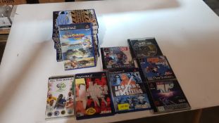 (R7J) Retro Gaming. 17 Items. 10 X Playstation 2 SEGA Bass Fishing Duel, 1 X Legends Of Wrestlin