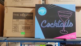 (R5P) Home Deco. 12 X The Source FIZ Light Up Cocktail Sign (New)