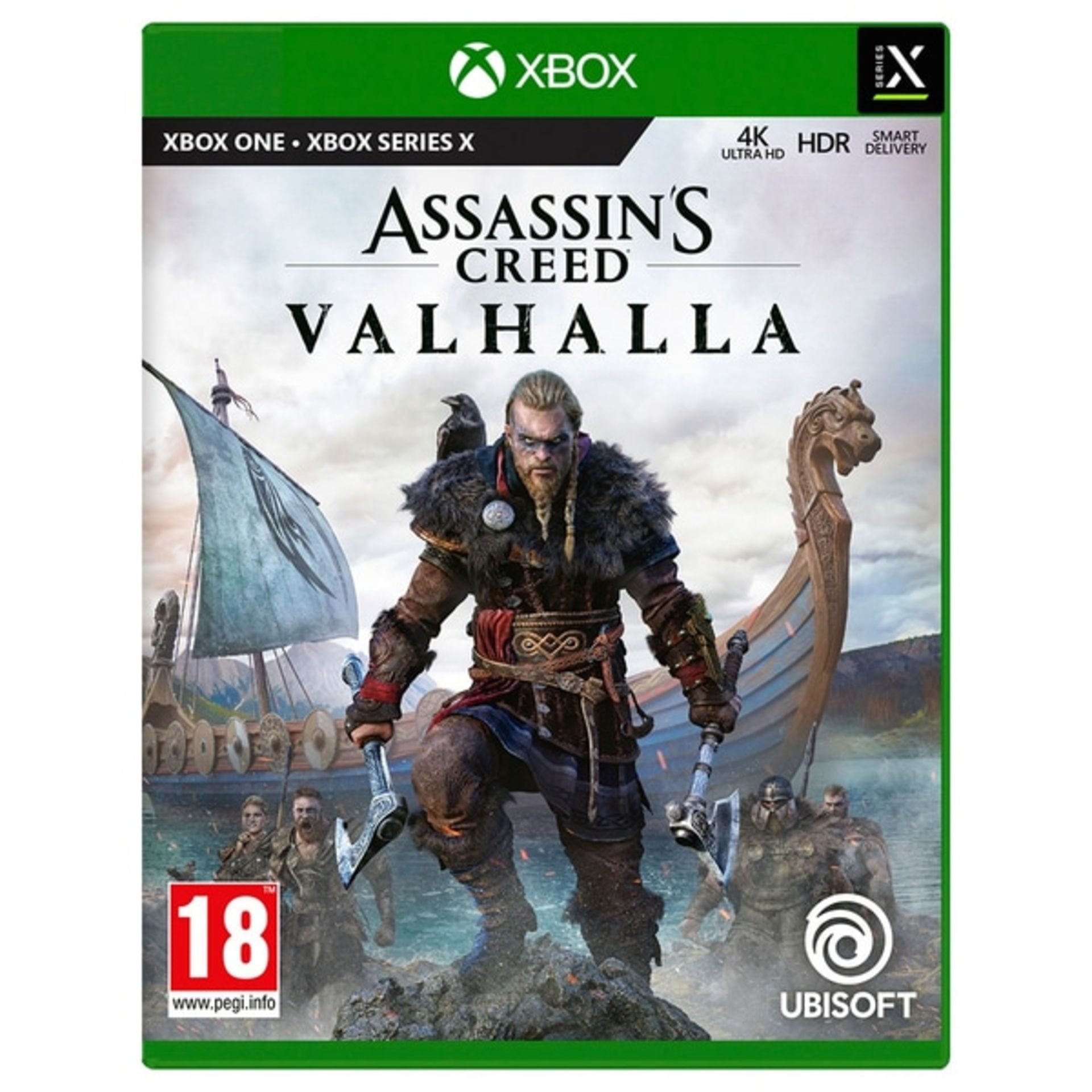 (R6B) Gaming. 1 X Xbox One / Series X Assassins Creed Valhalla 4K Ultra HD HDR. RRP £49.99 (Tested)