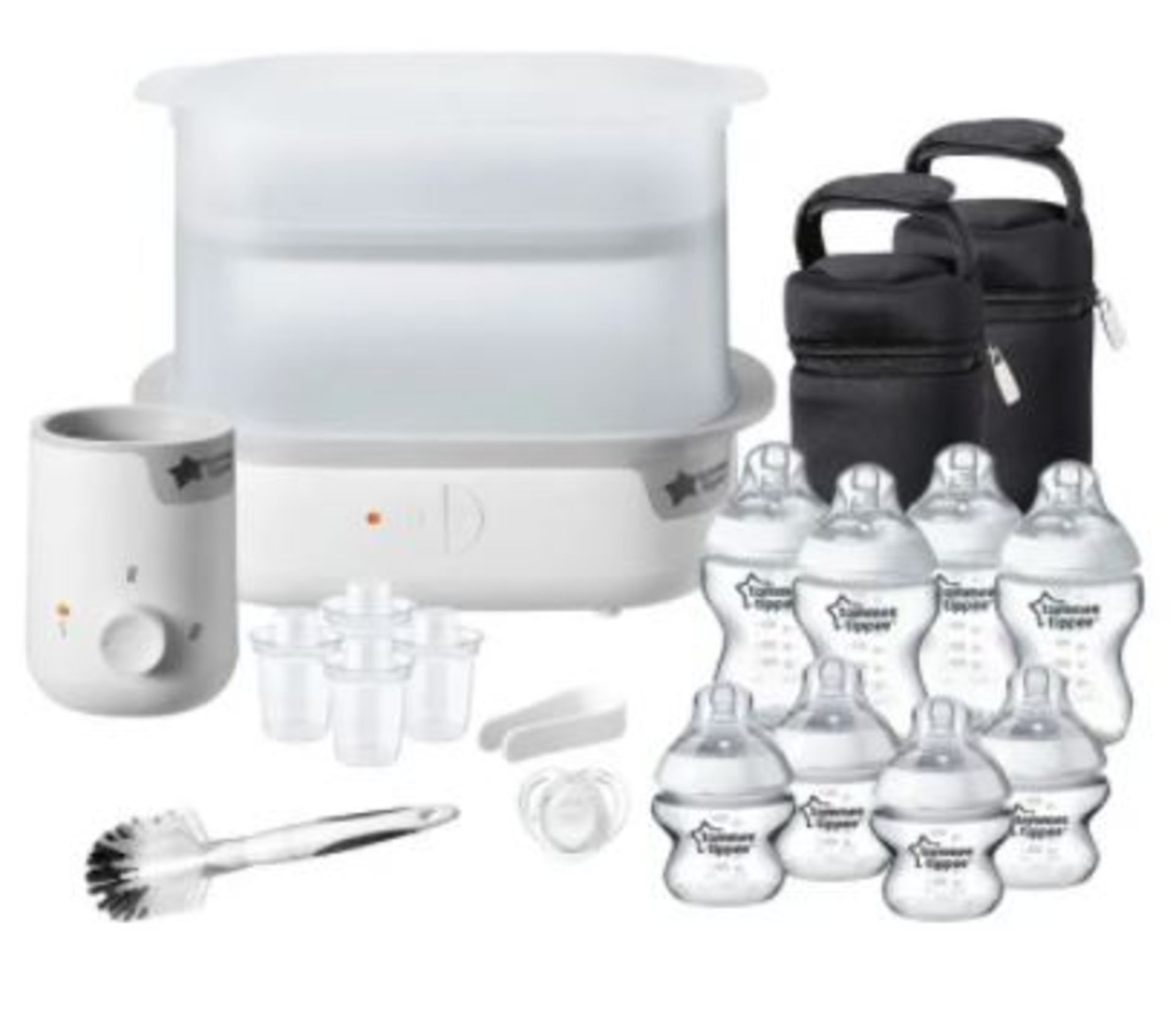 (R6C) Baby. 1 X Tommee Tippee Closer To Nature Complete Feeding Set. RRP £74.99 (New)