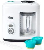 (R6C) Baby. 1 X Tommee Tippee Baby Weaning Steamer Blender. RRP £79.99 (New – Slight Damage To Pa