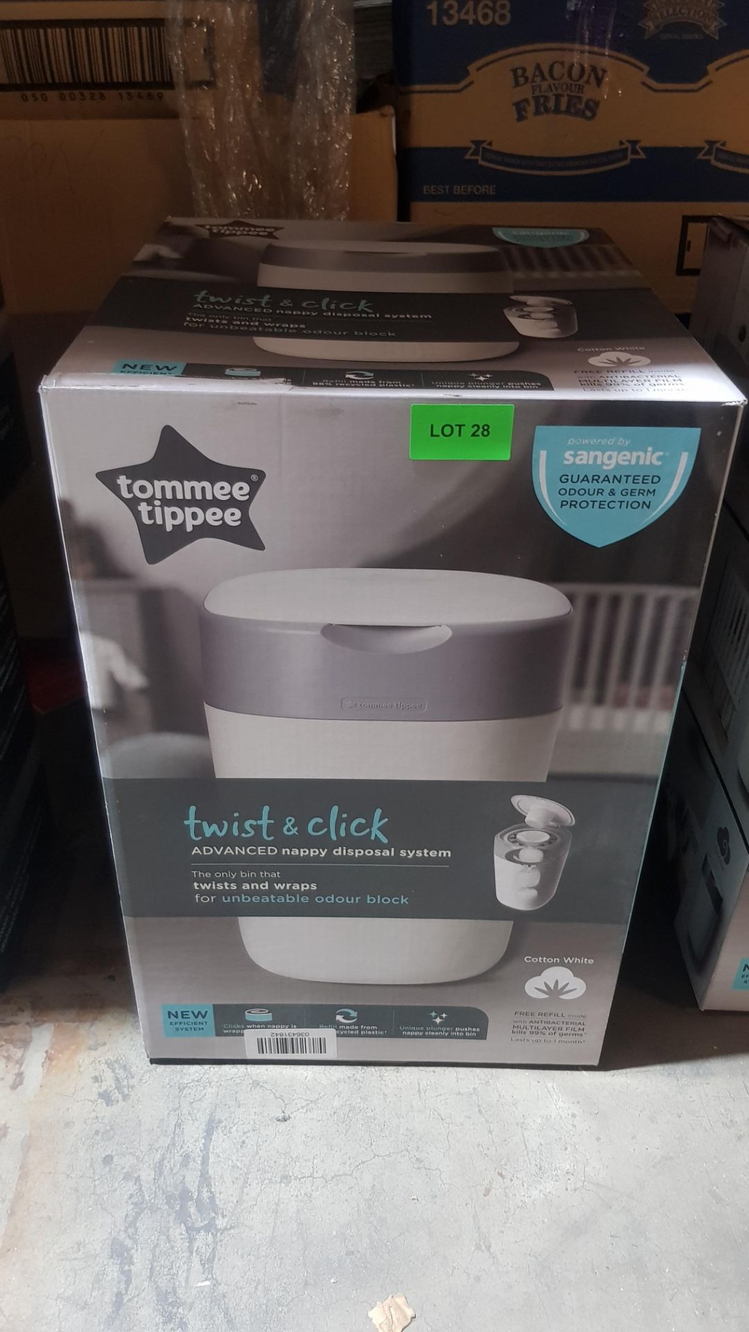 (R6B) Baby. 1 X Tommee Tippee Twist & Click Advanced Nappy Disposal System. RRP £38 (New) - Image 2 of 2