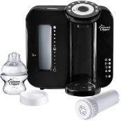 (R6E) Baby. 1 X Tommee Tippee Closer To Nature Perfect Prep Machine Special Edition Black. RRP £80