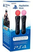 (R6A) Gaming. 1 X Sony PS4 PlayStation VR Move Controllers. RRP £133.99 (New)