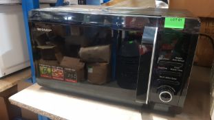 (R6E) Kitchen. 1 X Sharp Energy Saving Microwave (Clean, Appears New)