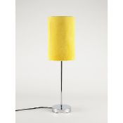 (R10A) Lighting. 5 X Mixed Style Table Stick Lamp (3 X Chrome, 2 X Gold) New – May Have Failed To