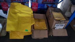 (R5E) Approx. 150 X Inflatable Large Pillow / Cushion Yellow (New)