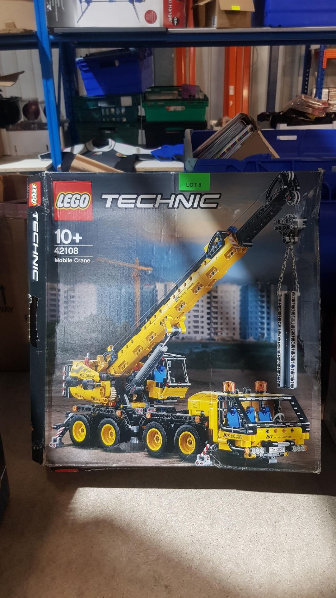 (R6A) Toys. 1 X Lego Technic Mobile Crane 42108 (Appears Complete). RRP £89.99 - Image 5 of 5