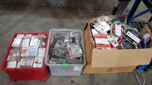 (R4I) Music / Audio . Contents Of 3 Containers. A Quantity Of Mixed Original Music Cassette Tapes T