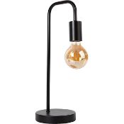 (R10B) Lighting. 3 X Curve Deck Lamp (2 X Black & 1 X Brushed Silver) New – May Have Failed To Del