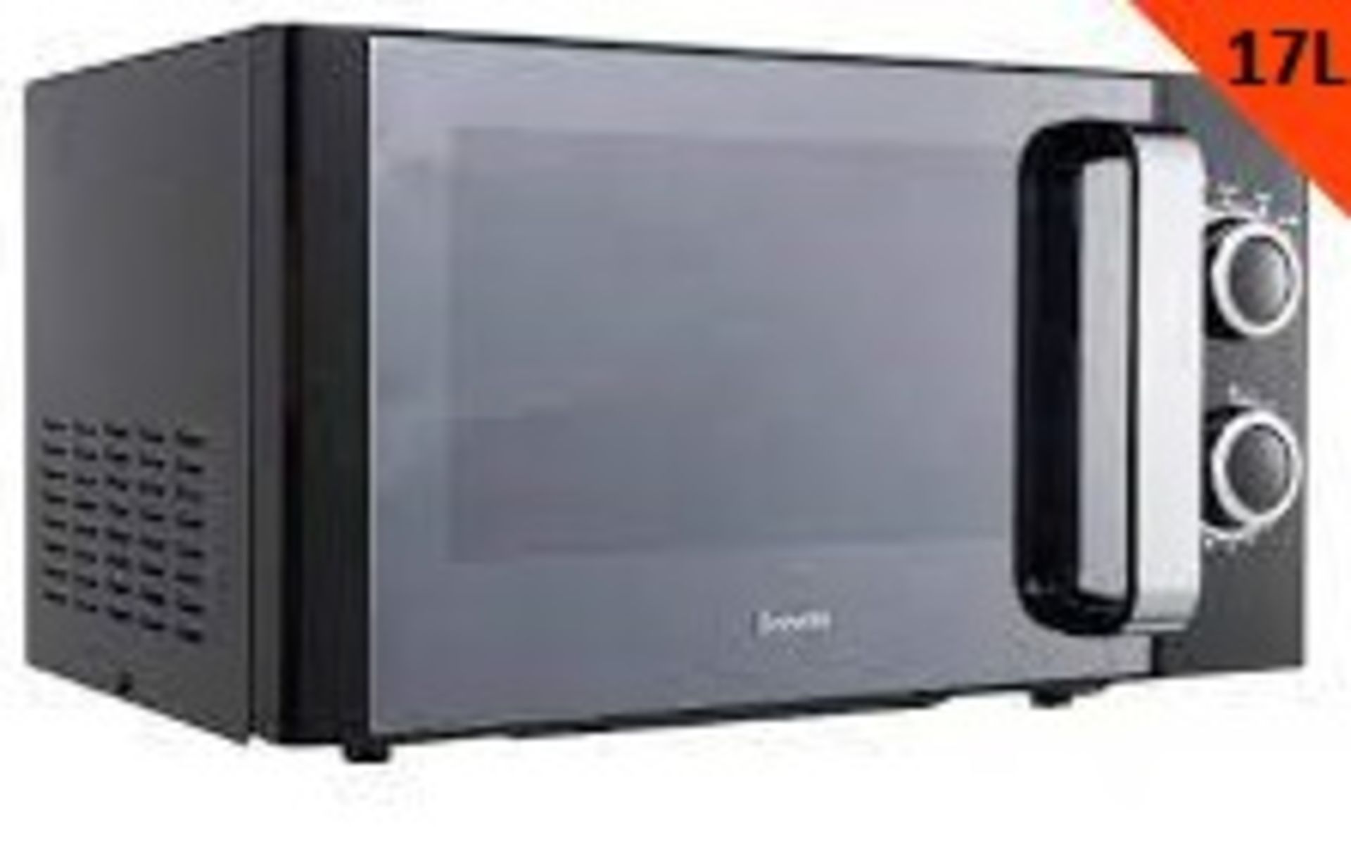 (R6C) Kitchen. 1 X Breville 17L Solo Microwave Oven (Clean, Appears New – Dent On Right Side Of Uni
