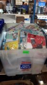 (R9B) Christmas. Contents Of Container. A Quantity Of Sealed Christmas Card Packs. New
