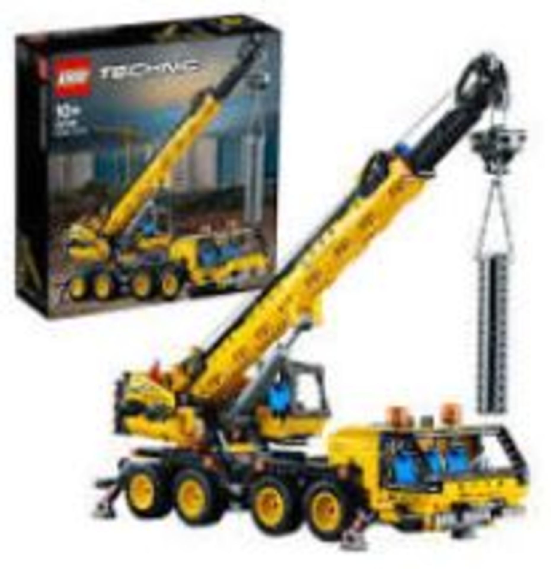 (R6A) Toys. 1 X Lego Technic Mobile Crane 42108 (Appears Complete). RRP £89.99