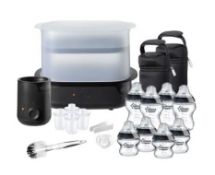 (R6E) Baby. 2 X Tommee Tippee Closer To Nature Complete Feeding Set. RRP £74.99