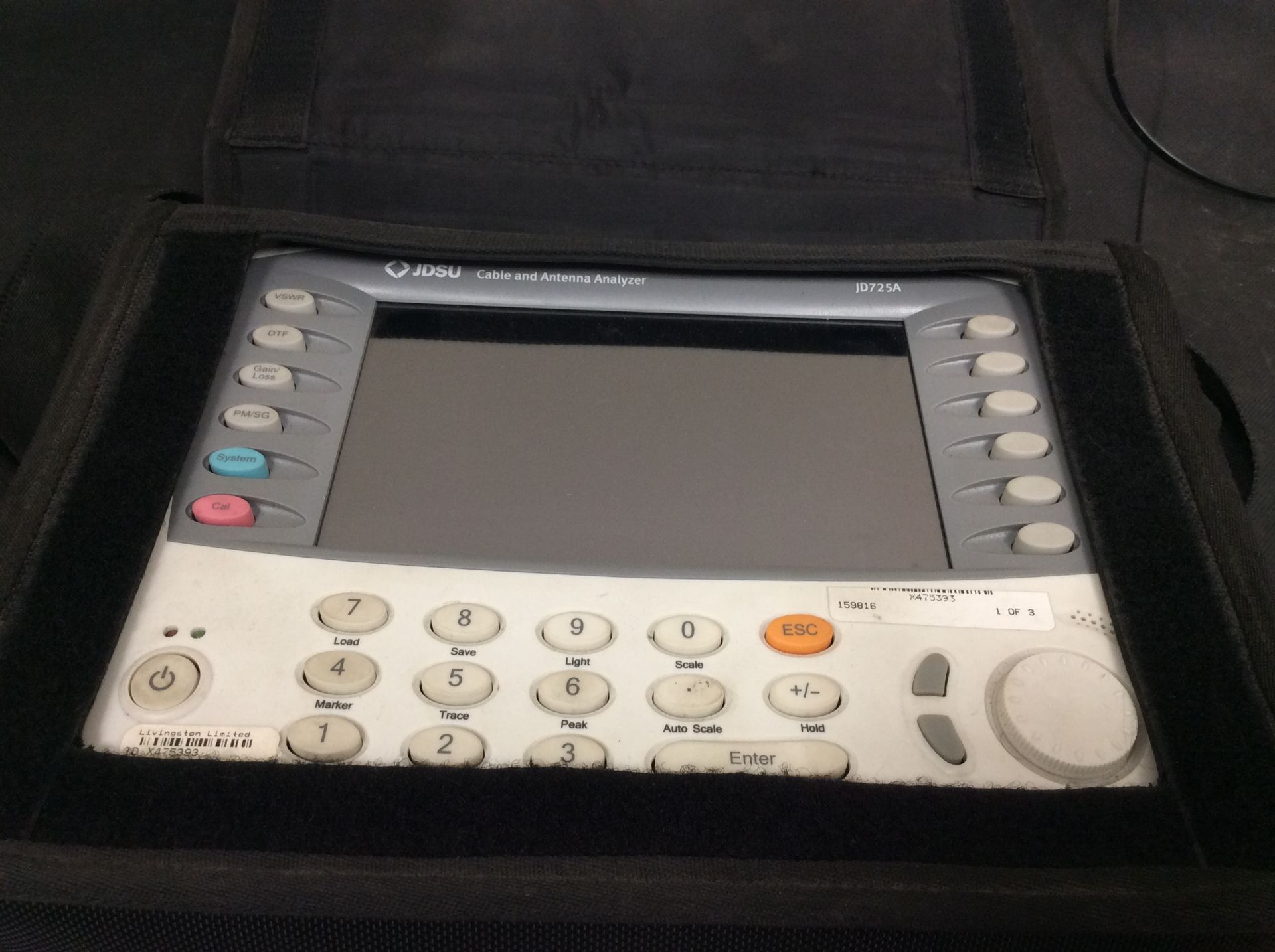 Jdsu jd725a cable and antenna analyzer