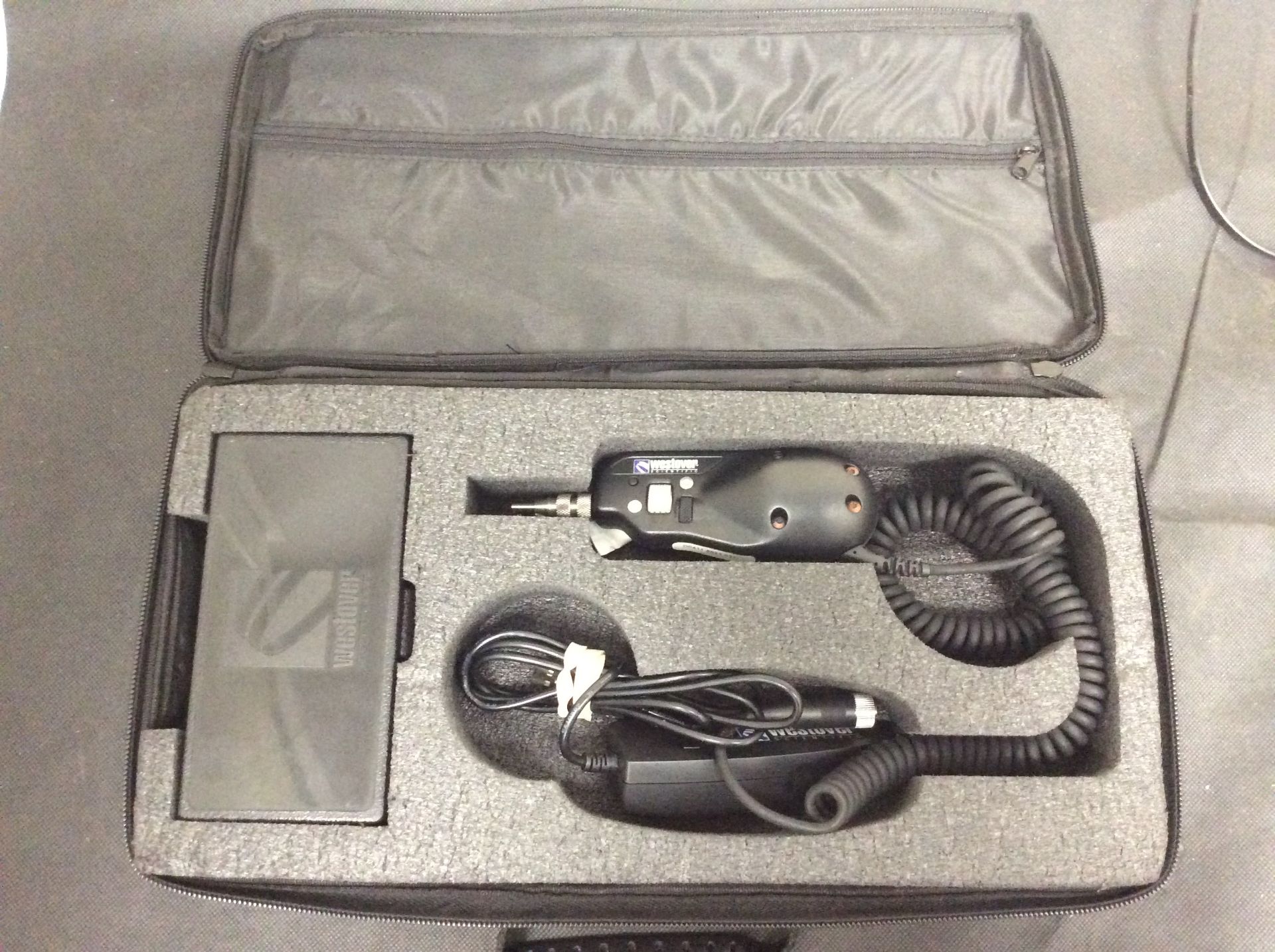 Westover fiber microscope in carry case