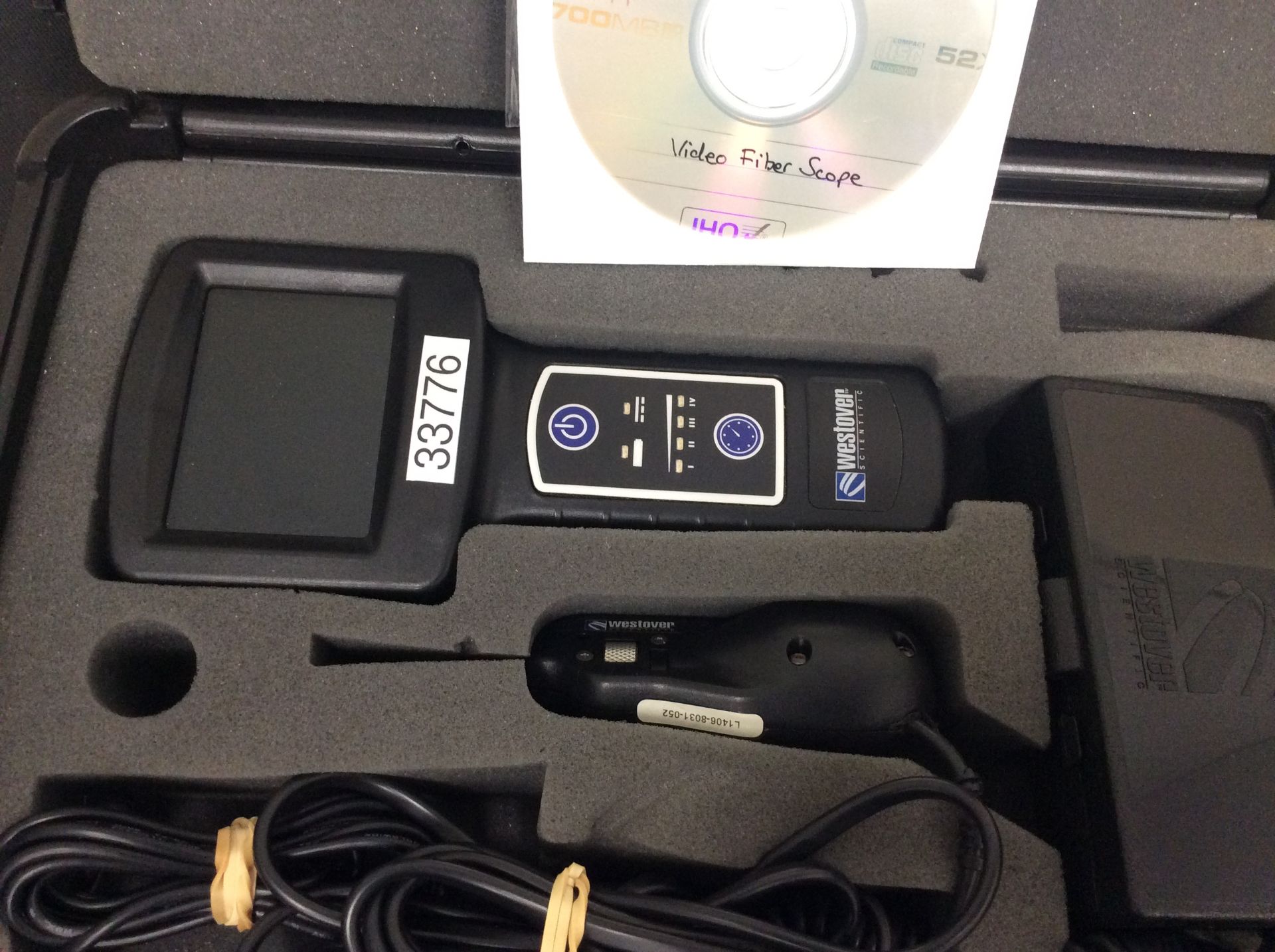 Westover hd1 fiber inspection system with fiberscope zp-fbp-0842