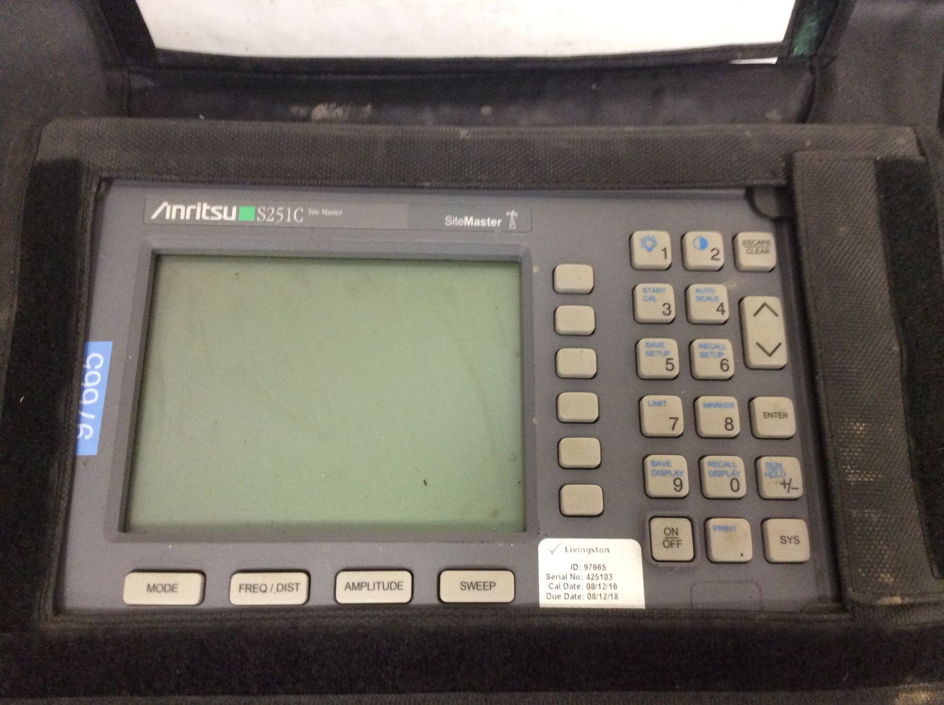 Anritsu sitemaster s251c antenna analyzer - Image 3 of 4