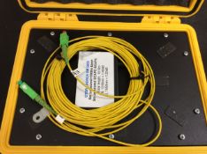 Mini otdr launch cable 1000m box in peli case