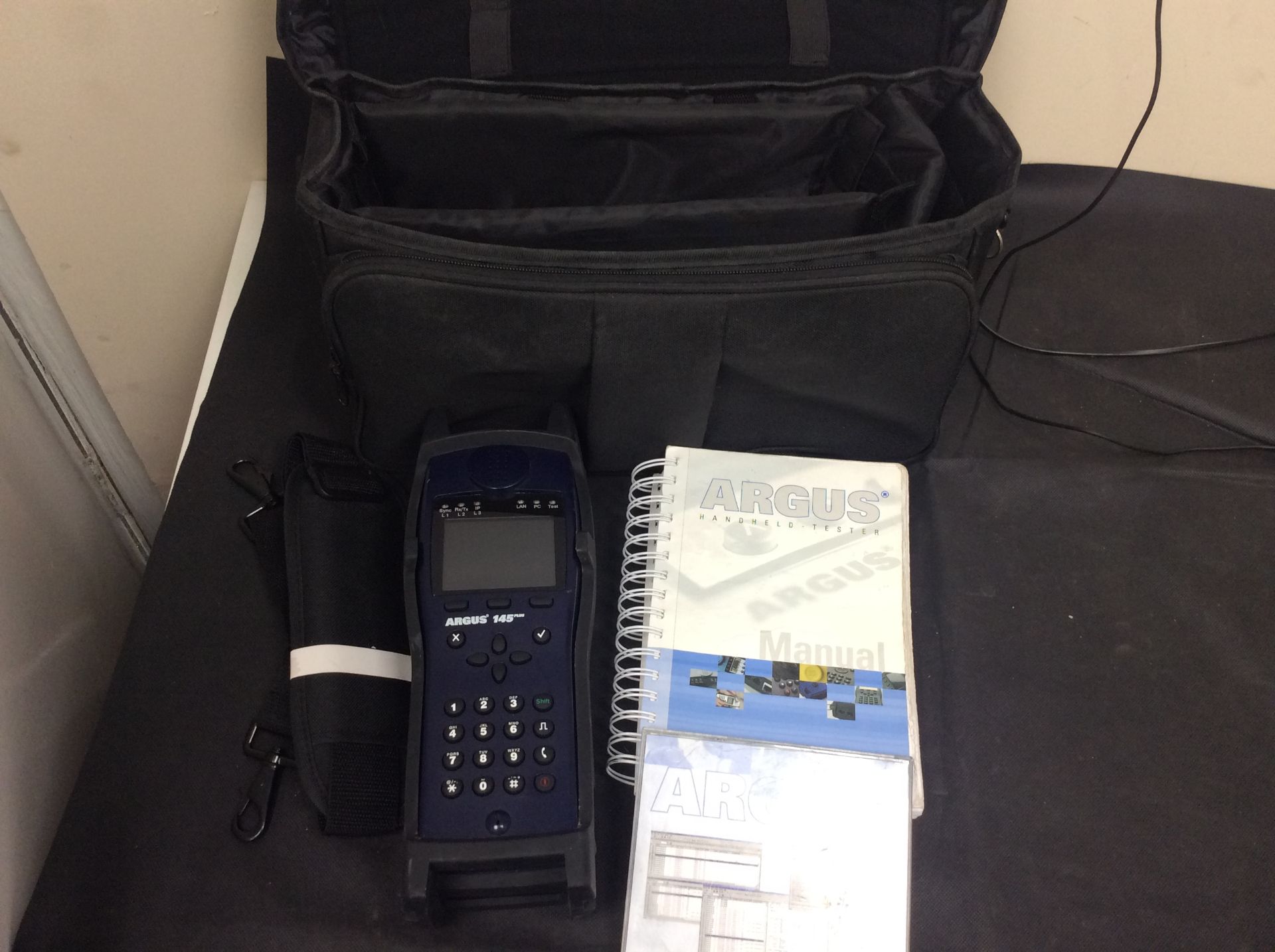 Argus 145+ adsl tester in carry bag