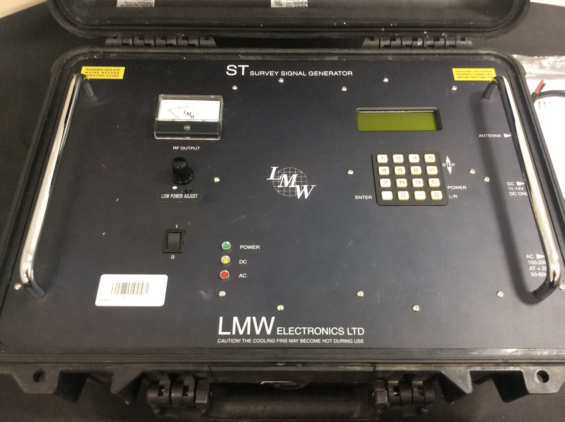 Lmv st survey signal generator in peli case - Image 2 of 4