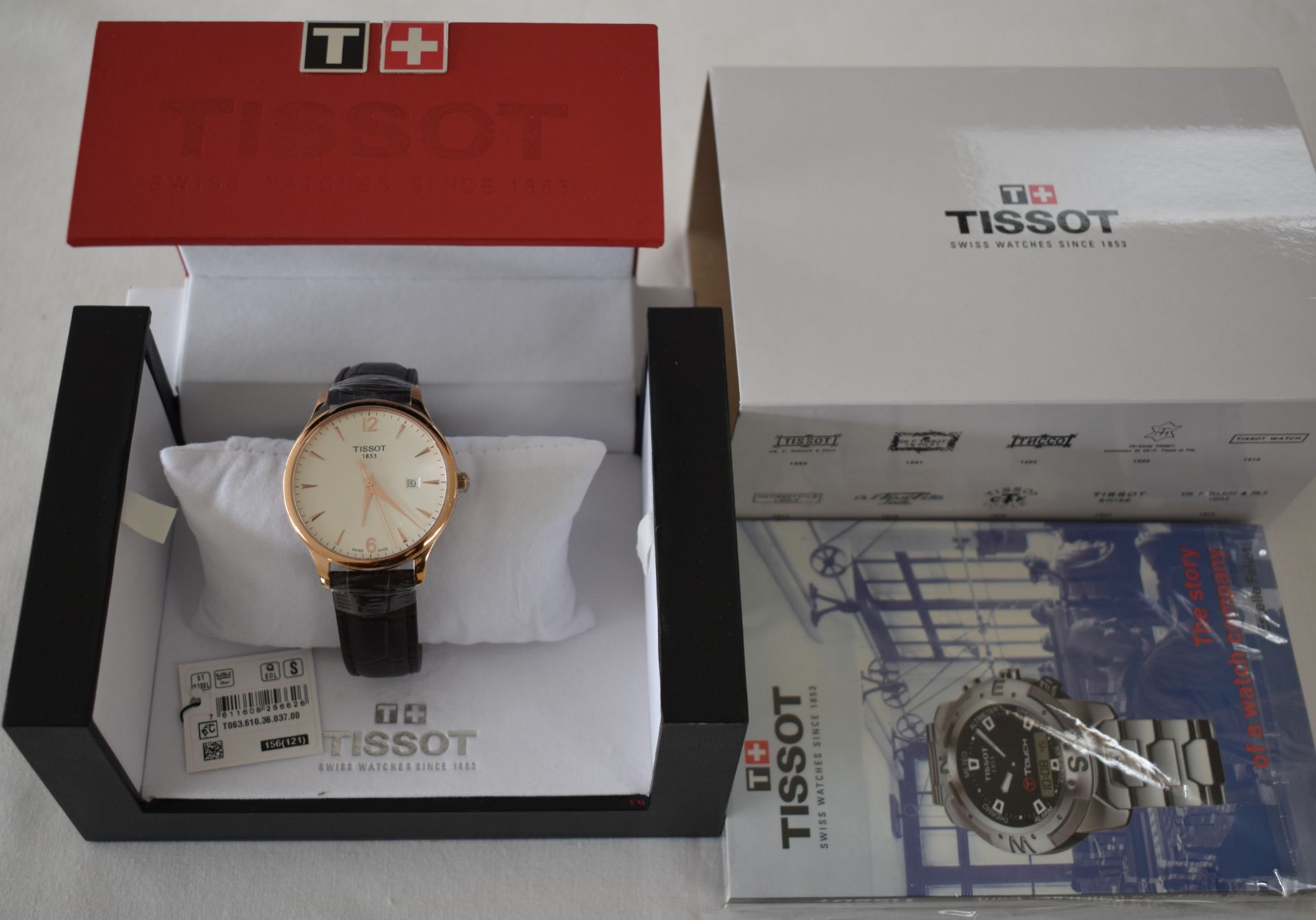 Tissot Men's watch TO63.610.36.037.00 - Image 2 of 2