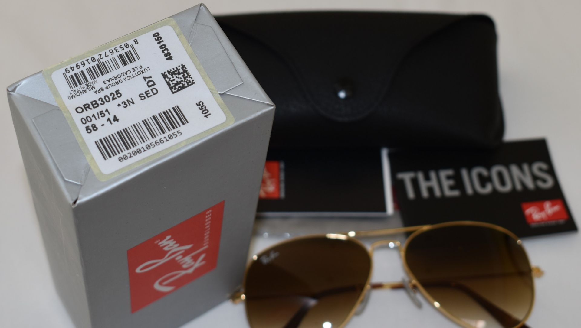 Ray Ban Sunglasses ORB3025 001/51 *3N - Image 2 of 2