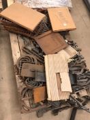 Pallet assorted parkray & solid fuel spares