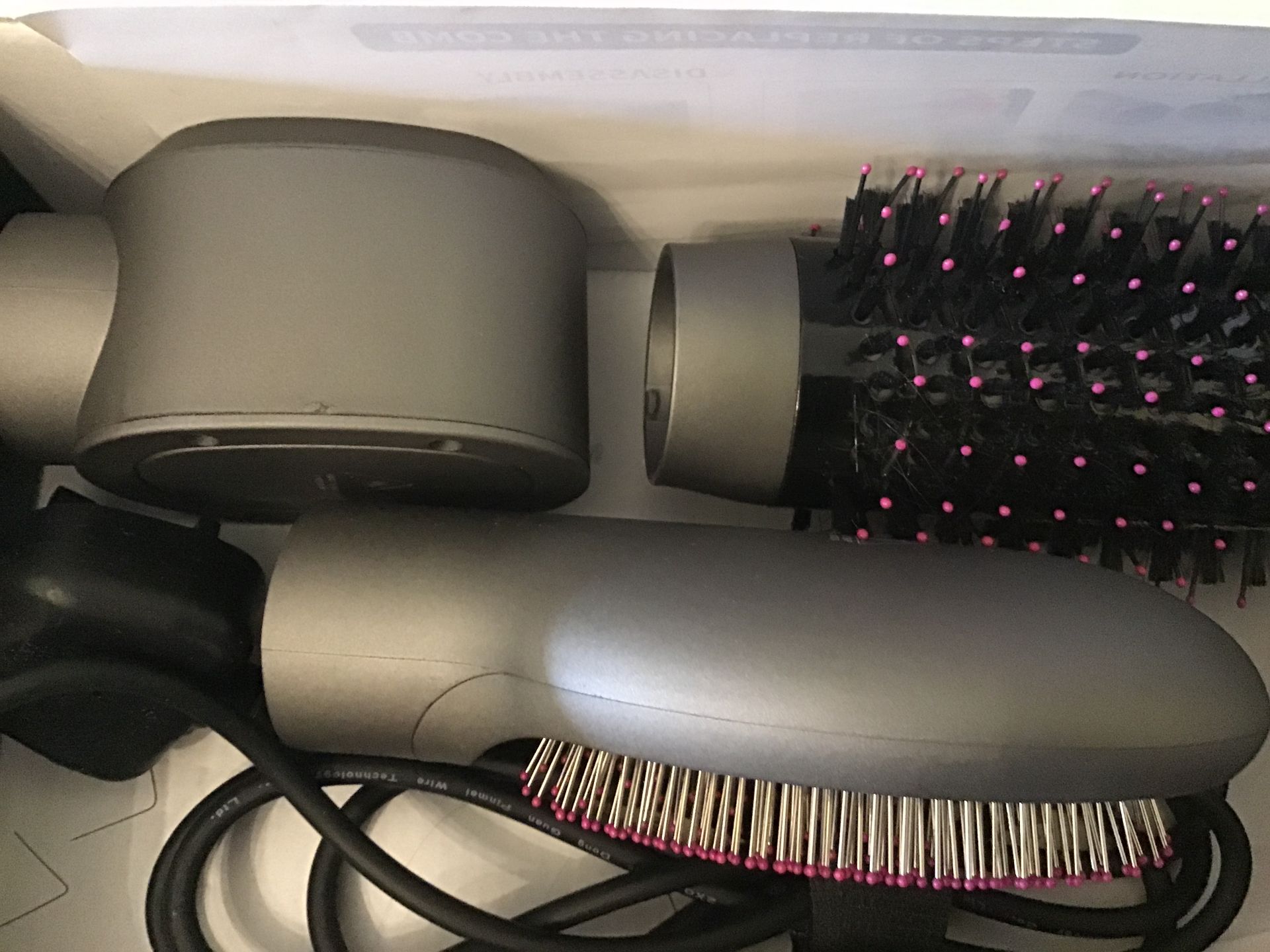 Wirhault 3 in 1 interchangeable hair dryer brush - untested customer return - Image 4 of 4