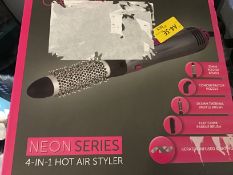 Carmen neon series 4 in 1 hot air styler - untested tested customer return