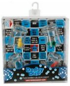 30 x dodgy dice adult entertainment game. dice - playing board - shot glasses -
