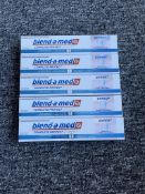 Joblot of 5 blend-a-med toothpaste 02/19