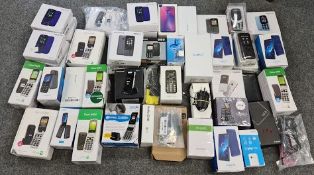 Nokia Alcatel Doro Customer Return Mobile Phones - 49 Items - RRP £1964 - BOX109