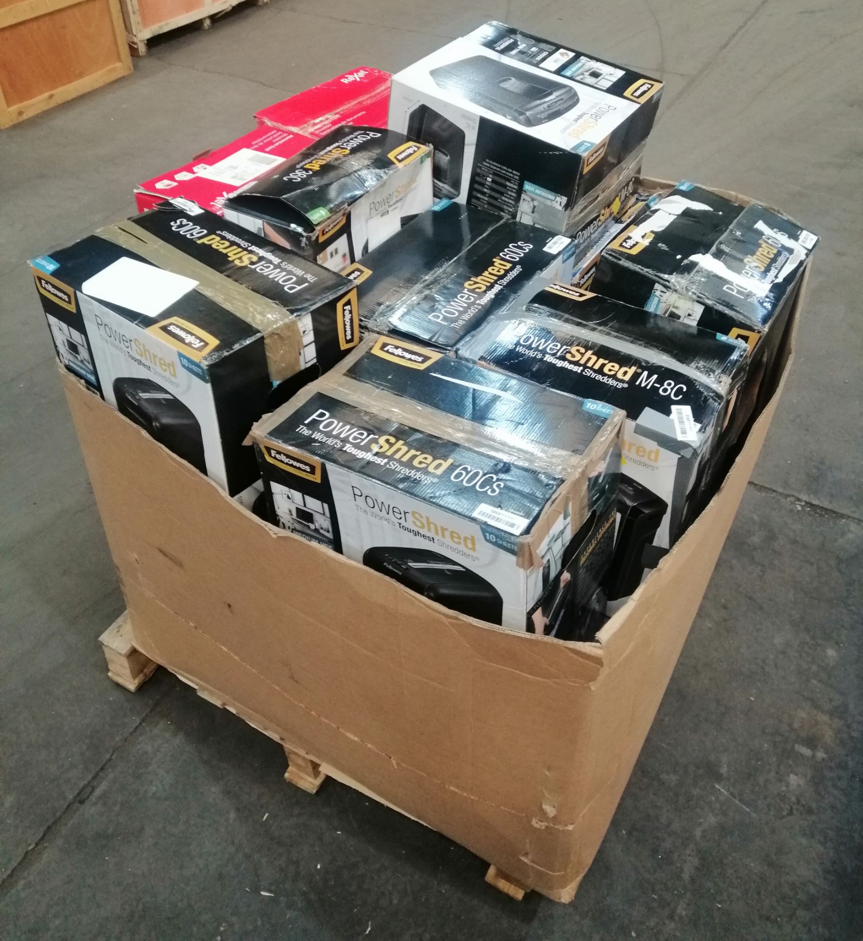 21 SHREDDERS from Rexel, Fellowes, etc - 21 Items - RRP £700+ P183