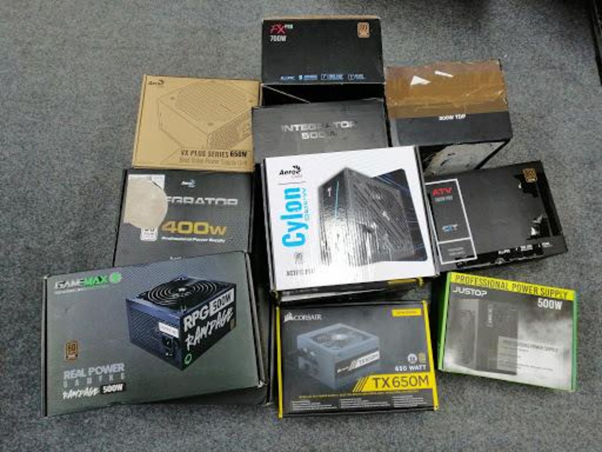 Customer Returns PSU's & PC Parts - 12 Items RRP £ 636 - BOX110