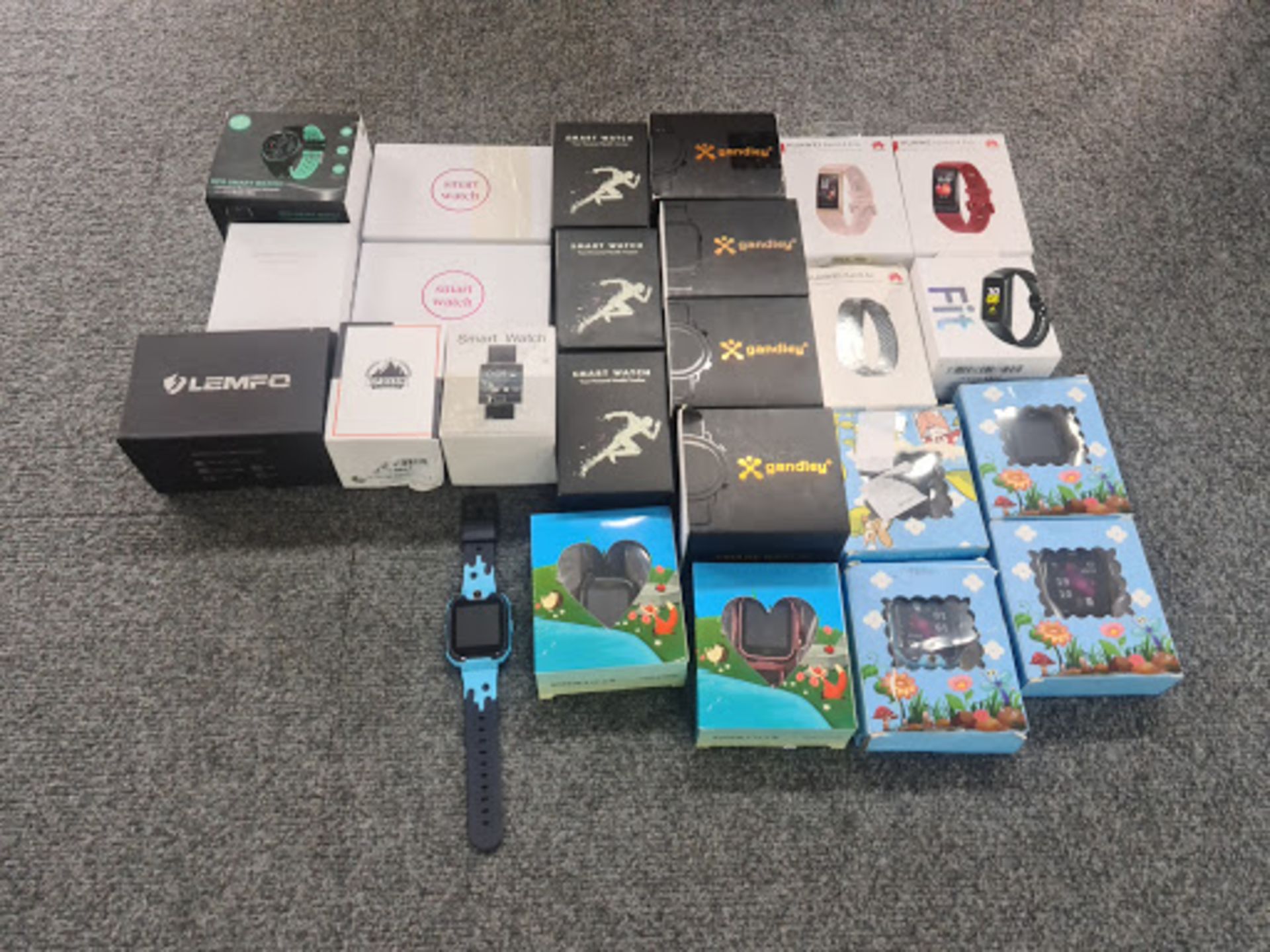 Job Lot Of Customer Return Smart Watches - 25 Items - RRP £ 892 - BOX108