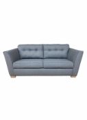 Brand new Dorset 3 seater plus 2 seater luxury fabric sofas in grey