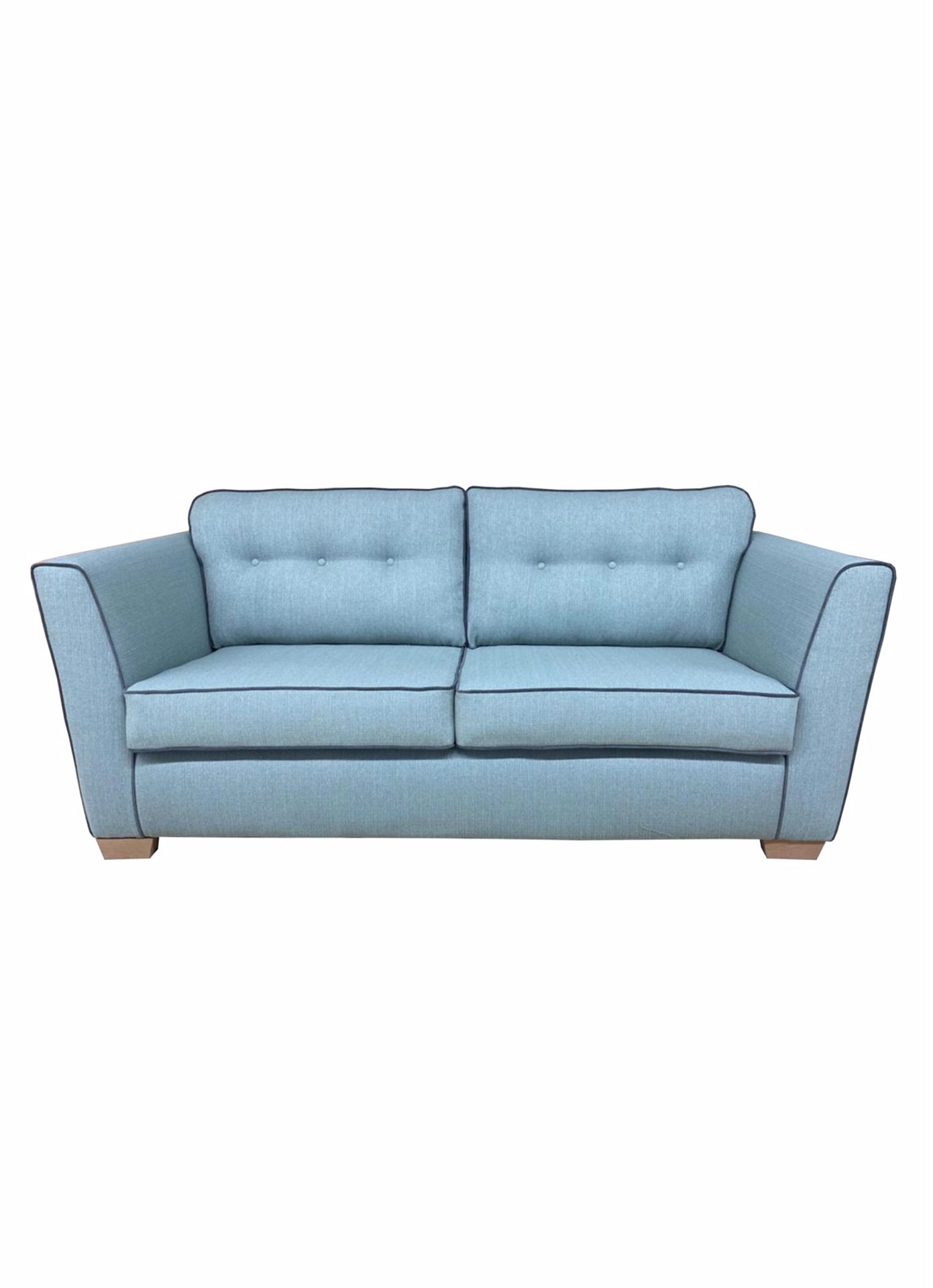 Brand new 3 seater plus 2 seater Dorset luxury fabric sofas in teal