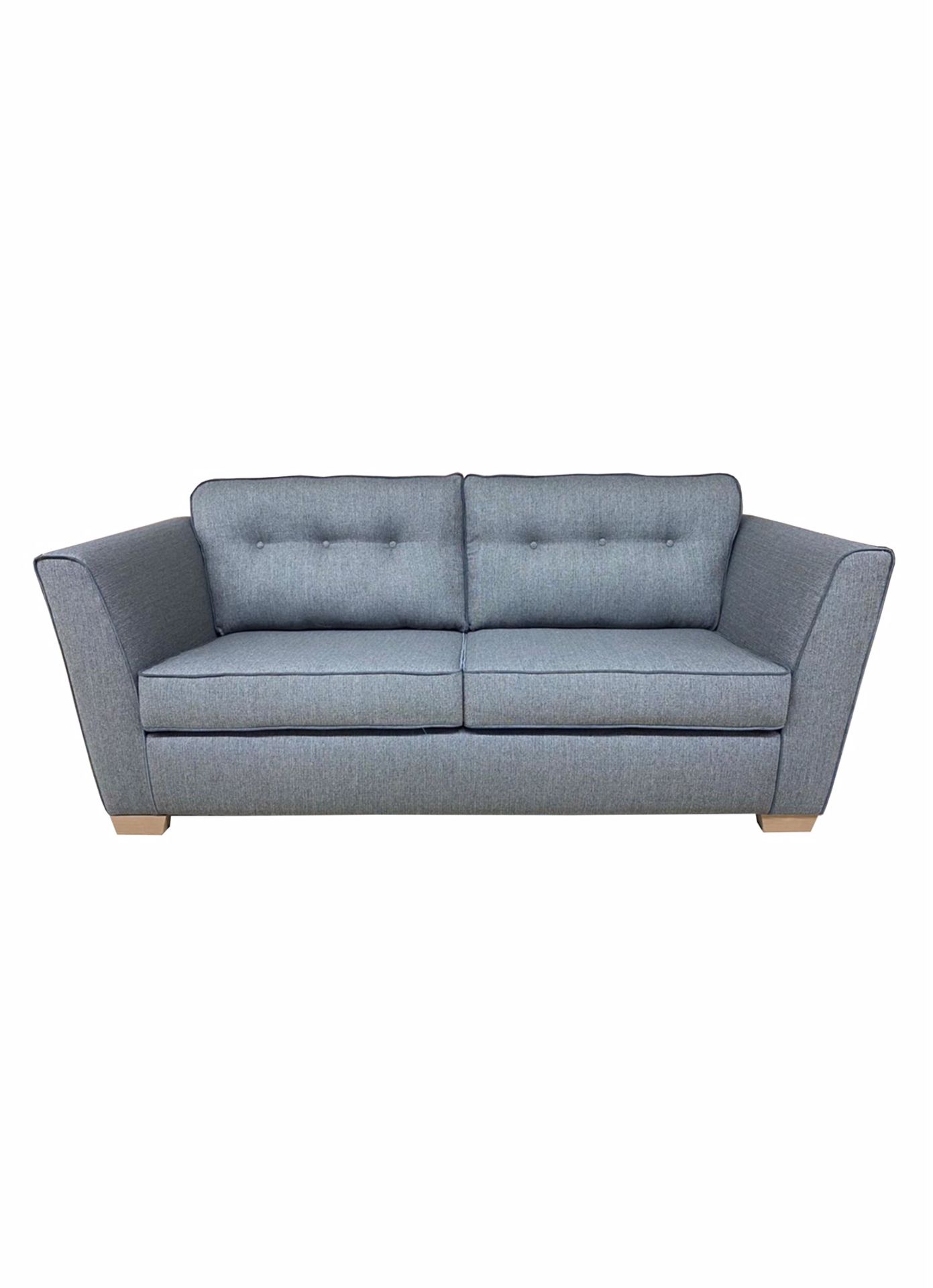 Brand new Dorset 3 seater plus 2 seater luxury fabric sofas in grey