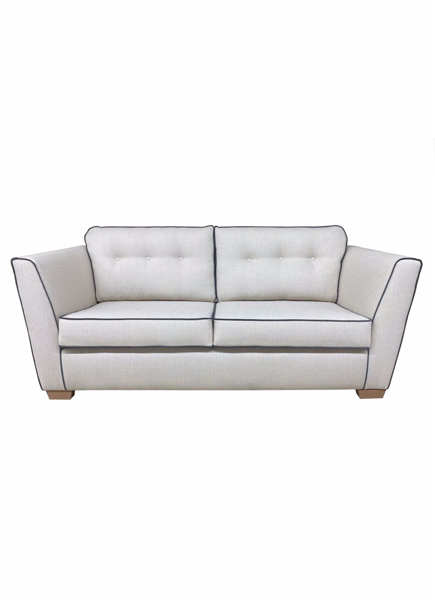 Brand new Dorset 3 seater plus 2 seater luxury fabric sofas In beige