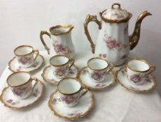 Antique Finest French Porcelain Coffee Service