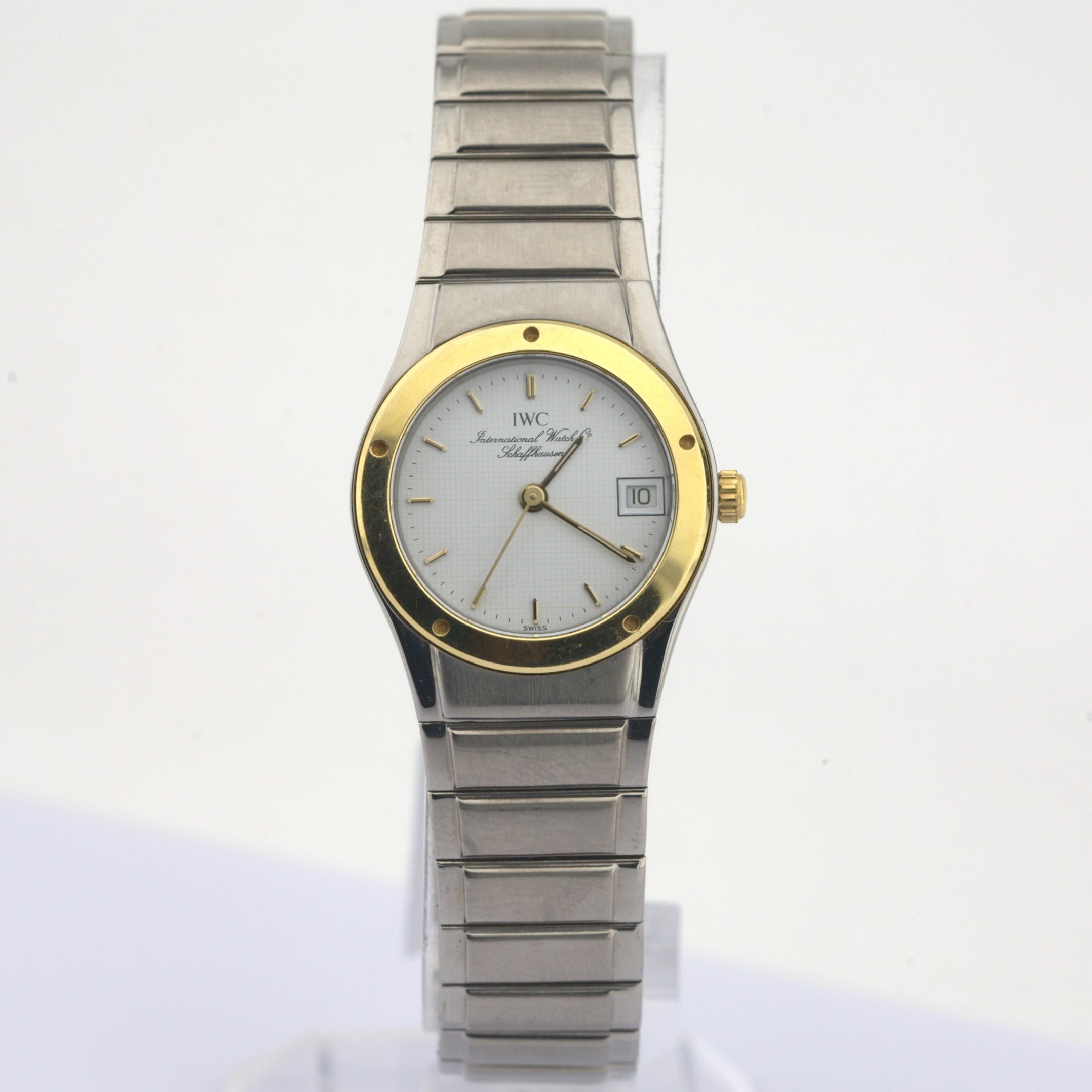 IWC / 1980s IWC INGENIEUR COLLECTORS - Lady's Gold/Titanium Wrist Watch - Image 9 of 16