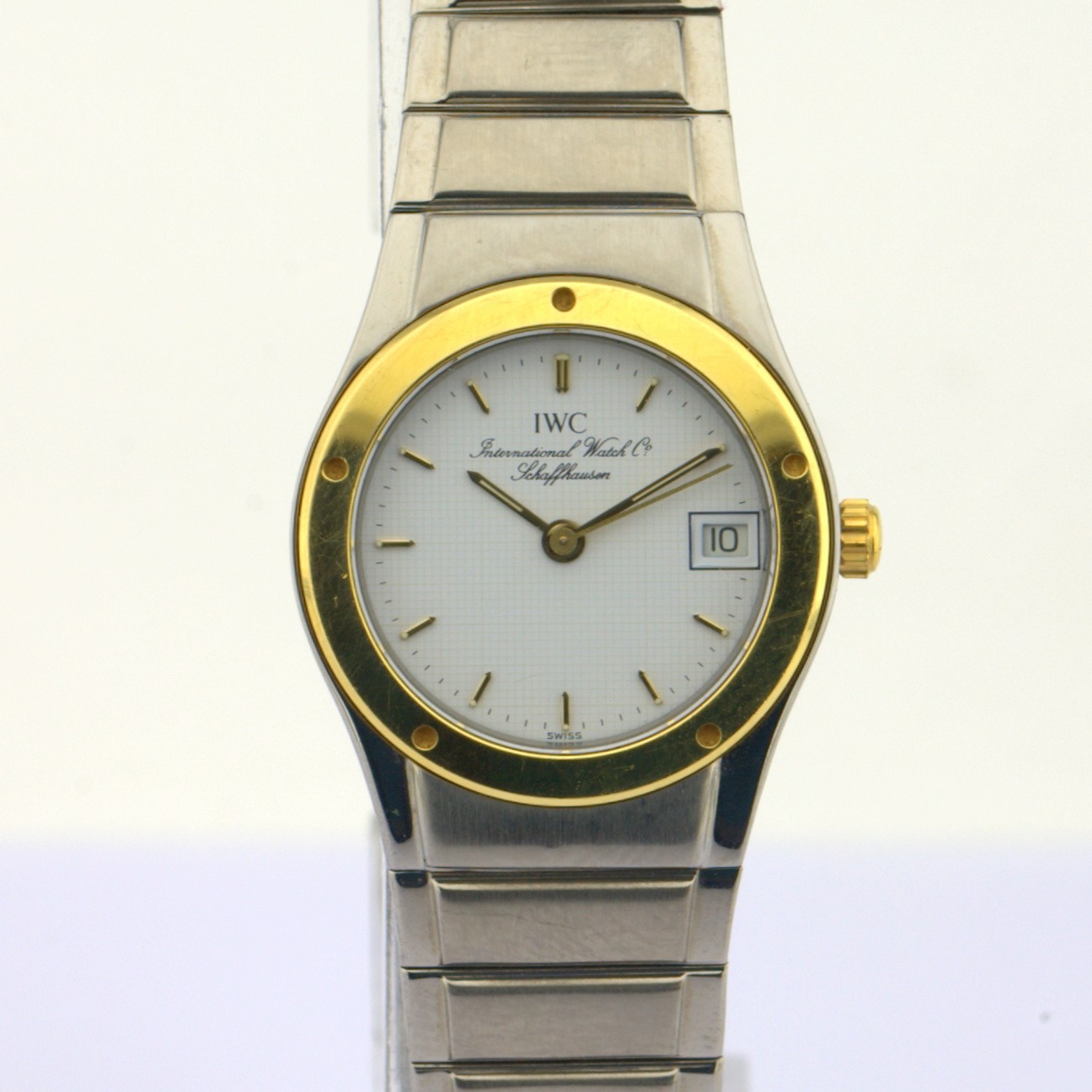 IWC / 1980s IWC INGENIEUR COLLECTORS - Lady's Gold/Titanium Wrist Watch - Image 10 of 16