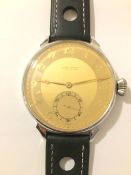 Ulysse Nardin / Locle Suisse Marriage Watch - Gentlmen's Steel Wrist Watch