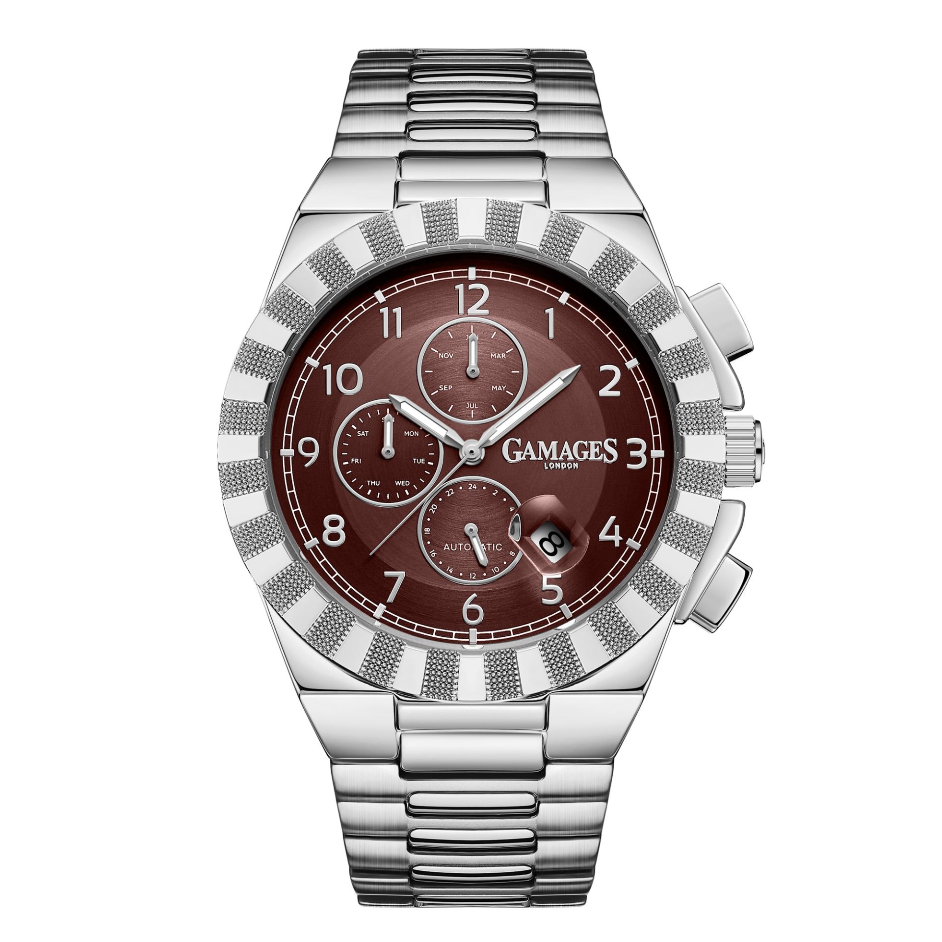 Limited Edition Hand Assembled Gamages Distinguish Automatic Steel – 5 Year Warranty & Free Delivery