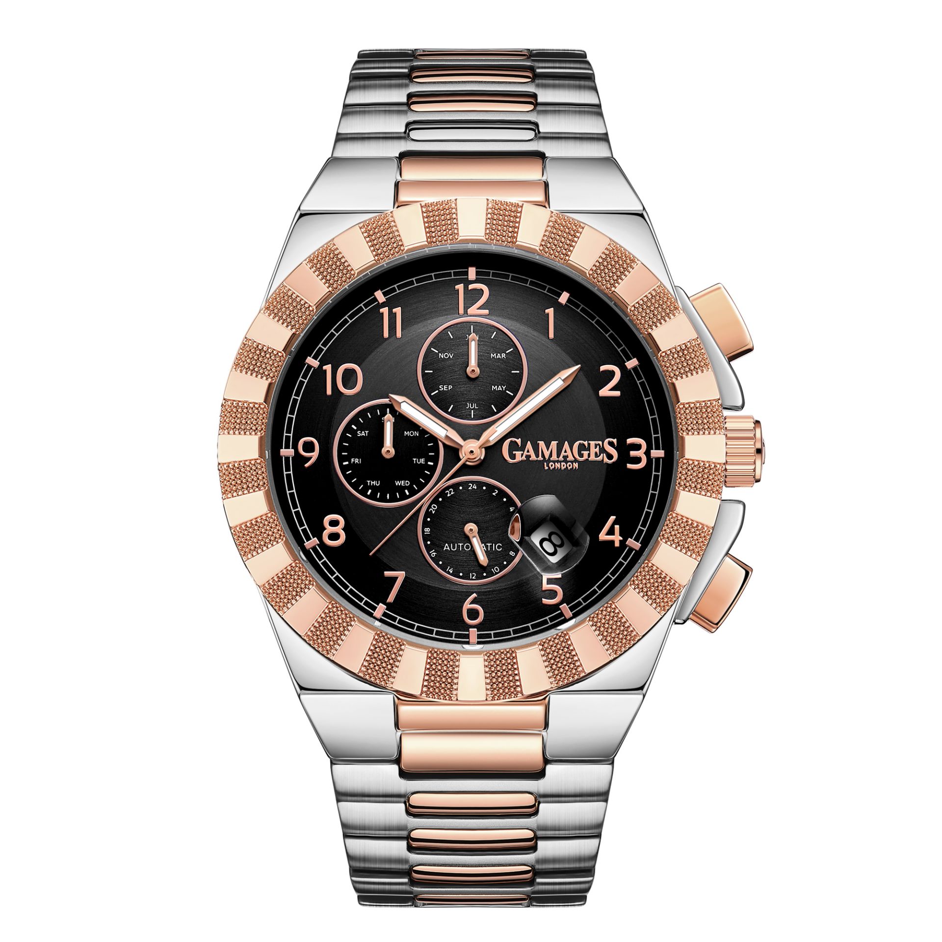 Ltd Ed Hand Assembled Gamages Distinguish Automatic Two Tone – 5 Year Warranty & Free Delivery