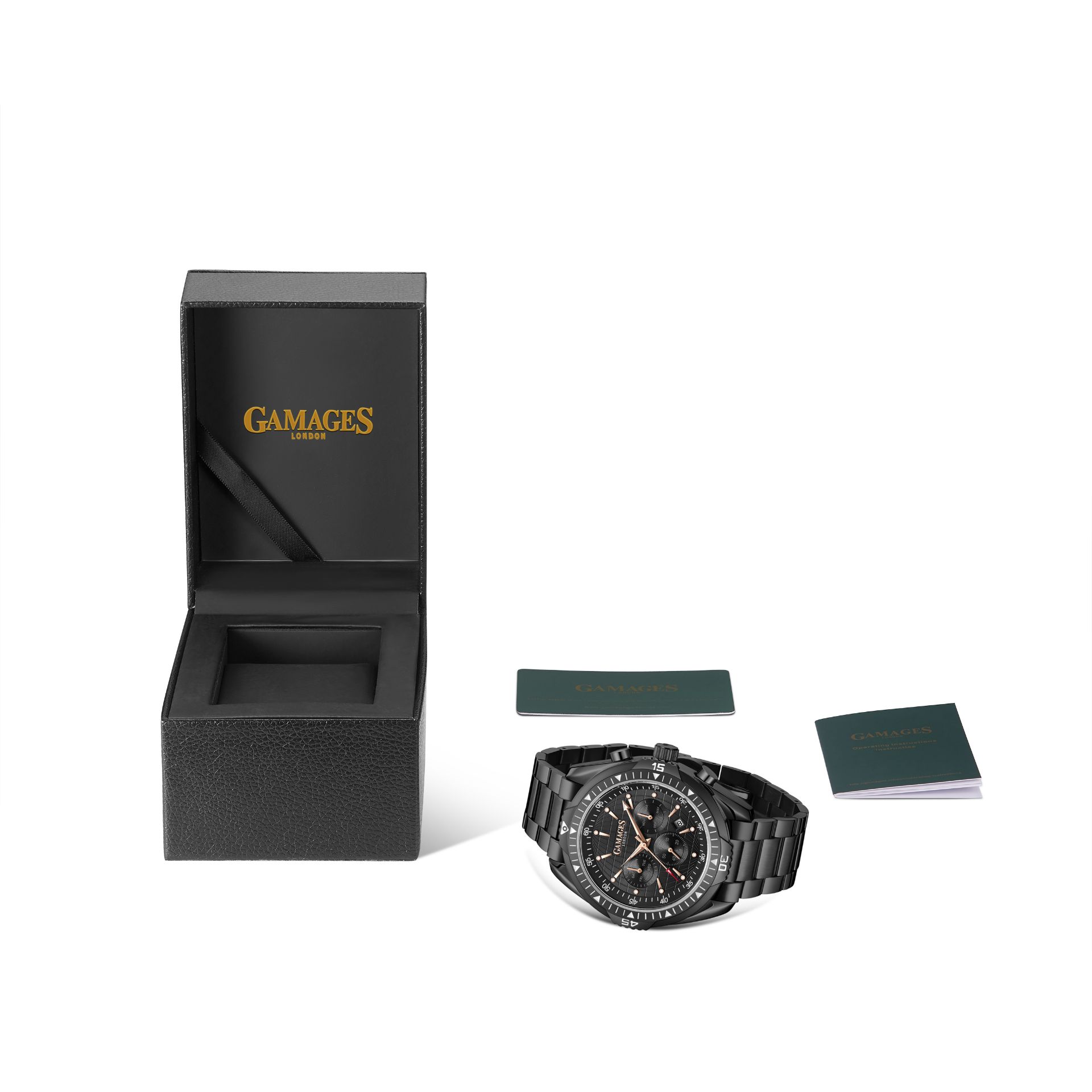 Ltd Edition Hand Assembled Gamages Infinite Sports Automatic Black – 5 Year Warranty & Free Delivery - Image 5 of 5