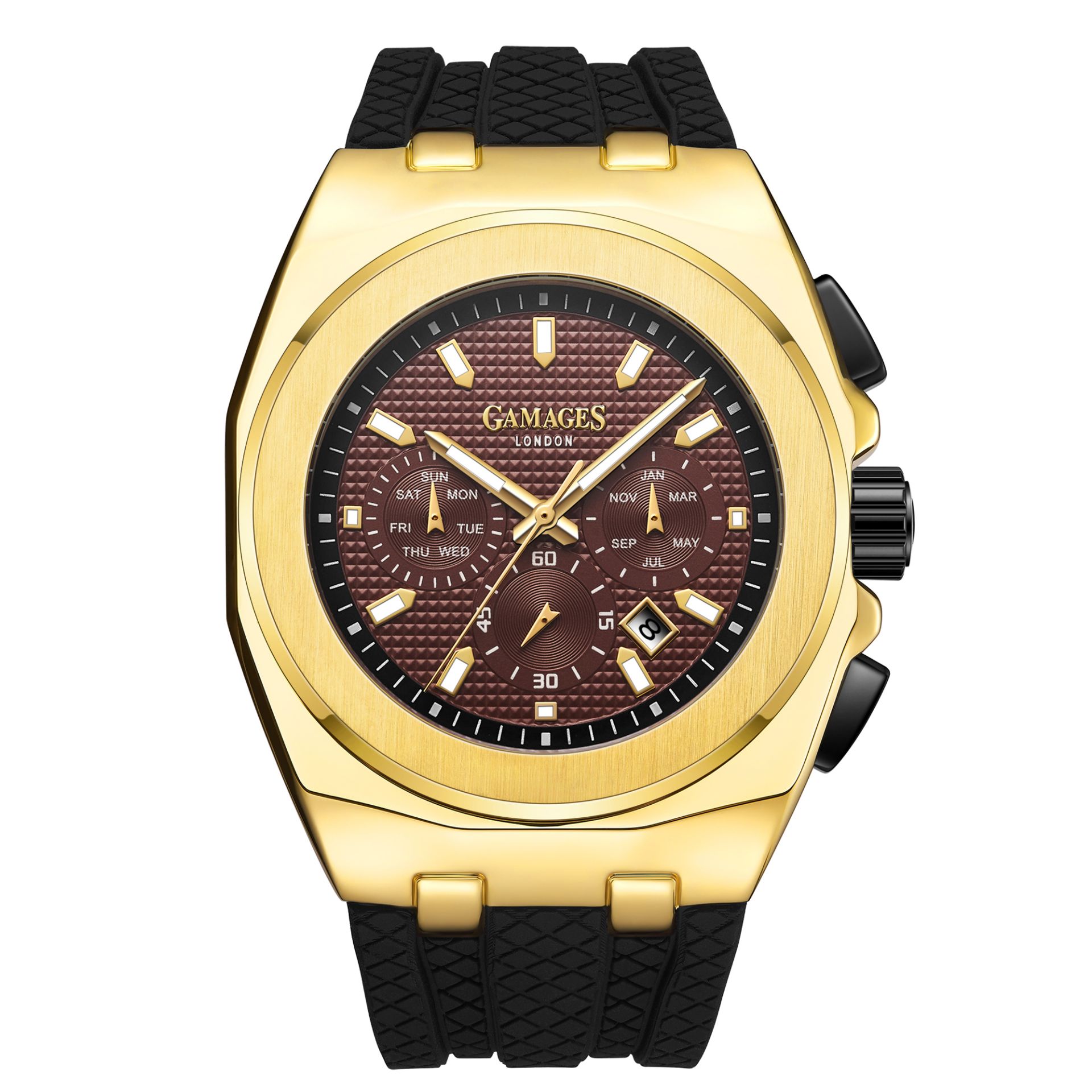 Limited Edition Hand Assembled Gamages Commander Automatic Gold – 5 Year Warranty & Free Delivery